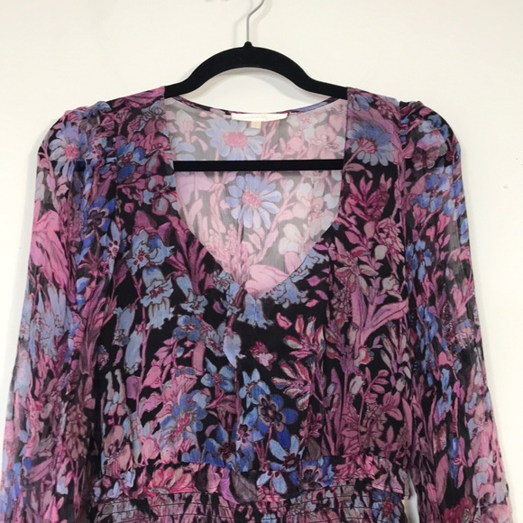 LOVESHACKFANCY Carrillo Floral-printed Georgette Dress - Picture 6 of 16